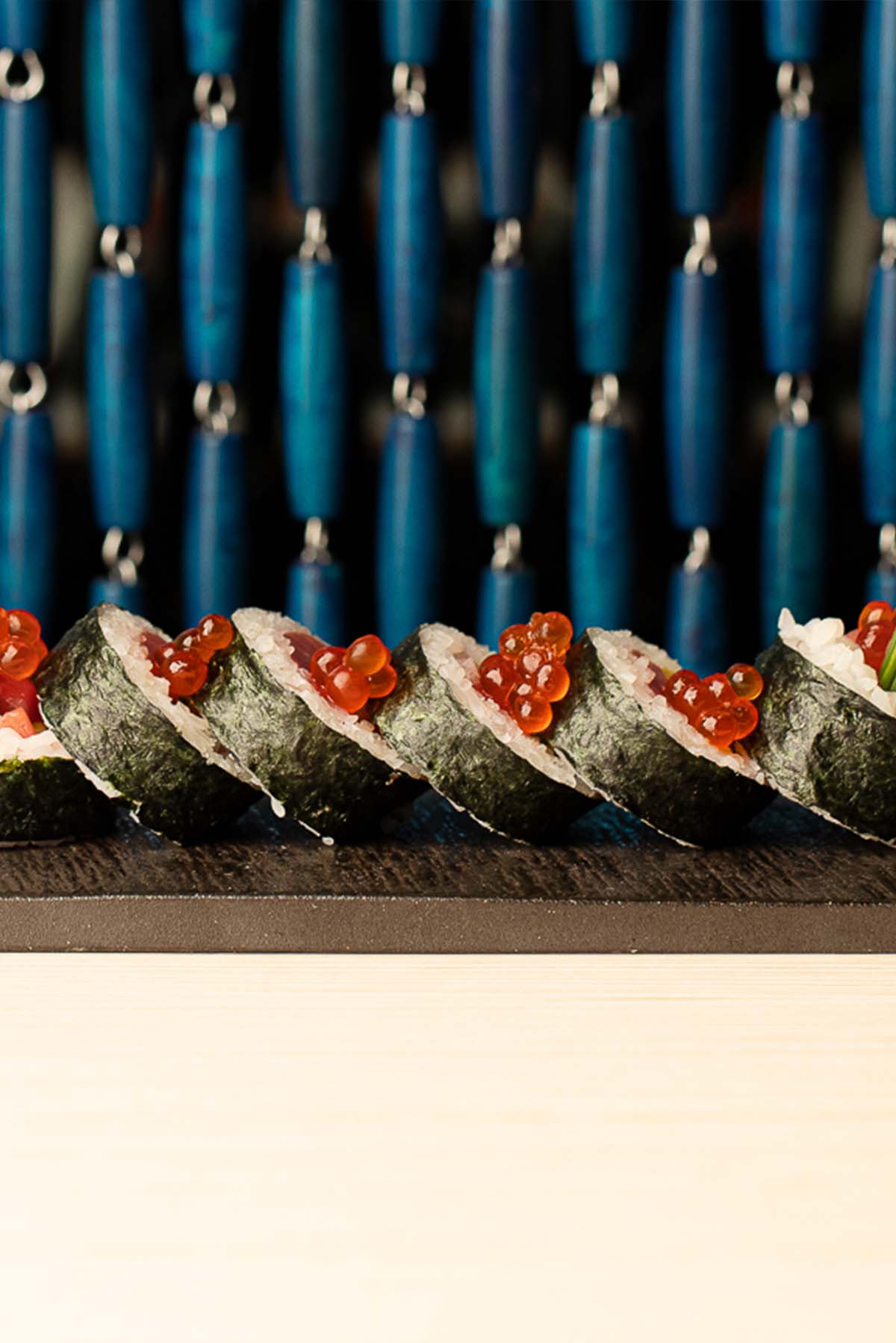 Plated signature hand roll